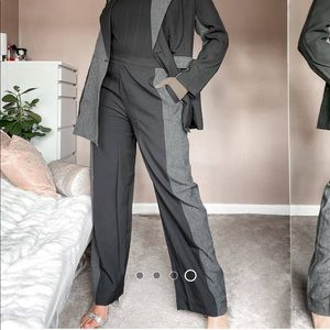 ASOS Unique 21 Constrast Wide Leg Pants